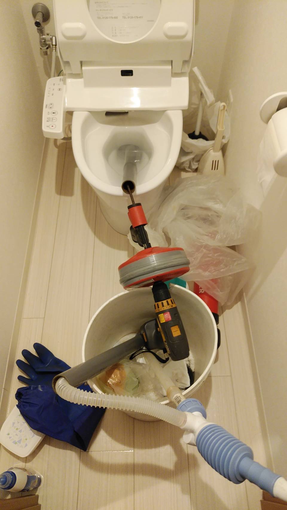 大阪市西区トイレつまり修理口コミ